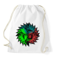 PRINTFASHION trio mandala - Sportzsák, Tornazsák - Fehér tornazsák