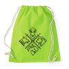 PRINTFASHION Trónok harca klánok - Sportzsák, Tornazsák - Limezöld