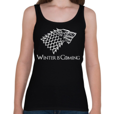 PRINTFASHION Trónok harca - Női atléta - Fekete