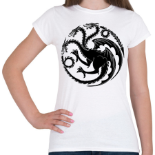 PRINTFASHION TRÓNOK HARCA - Női póló - Fehér férfi póló