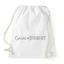 PRINTFASHION trónok harca - Sportzsák, Tornazsák - Fehér tornazsák