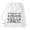 PRINTFASHION Truck drive mode - Sportzsák, Tornazsák - Fehér