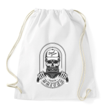 PRINTFASHION Truck driver - Fekete - Sportzsák, Tornazsák - Fehér tornazsák