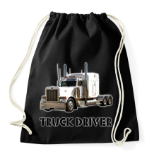 PRINTFASHION TRUCK DRIVER  - Sportzsák, Tornazsák - Fekete tornazsák