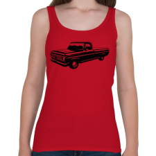 PRINTFASHION Truck - Női atléta - Cseresznyepiros női trikó