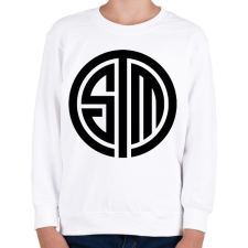 PRINTFASHION Tsm logo - Gyerek pulóver - Fehér gyerek pulóver, kardigán