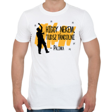 PRINTFASHION Tudsz táncolni - Pálinka - Férfi póló - Fehér férfi póló