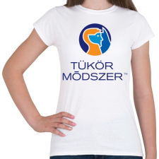 PRINTFASHION TukorModszerLogo-1095x960 - Női póló - Fehér női póló