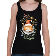 PRINTFASHION Túl cuki vagyok ahhoz, hogy a rosszak listájára kerüljek! - Női atléta - Fekete