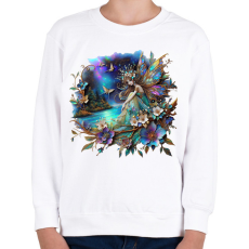 PRINTFASHION Tündér - Gyerek pulóver - Fehér