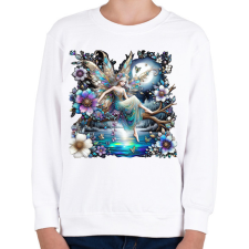 PRINTFASHION Tündér - Gyerek pulóver - Fehér gyerek pulóver, kardigán