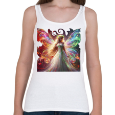 PRINTFASHION Tündér - Női atléta - Fehér női trikó