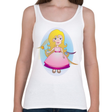 PRINTFASHION Tündérke - Női atléta - Fehér