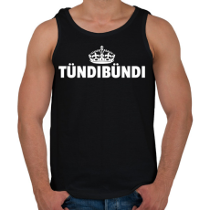 PRINTFASHION TÜNDIBÜNDI - Férfi atléta - Fekete