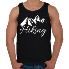 PRINTFASHION túrázás - Férfi atléta - Fekete atléta, trikó