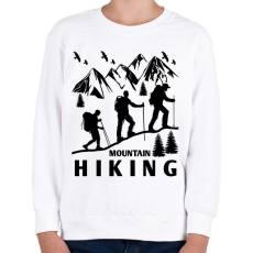 PRINTFASHION túrázás - Gyerek pulóver - Fehér
