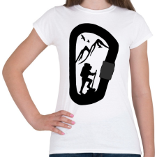 PRINTFASHION Túrázás  - Női póló - Fehér női póló