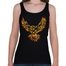 PRINTFASHION Tűzmadár - Női atléta - Fekete