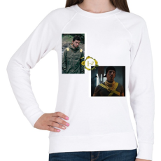 PRINTFASHION Twenty One Pilots - Női pulóver - Fehér