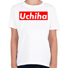 PRINTFASHION Uchiha - Gyerek póló - Fehér