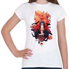 PRINTFASHION Uchiha Itachi - Női póló - Fehér női póló