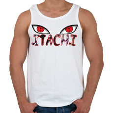PRINTFASHION Ucsiha Itacsi eyes - Férfi atléta - Fehér