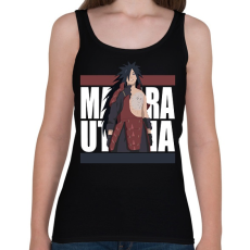 PRINTFASHION Ucsiha Madara - Női atléta - Fekete
