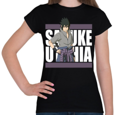 PRINTFASHION Ucsiha Szaszuke - Női póló - Fekete