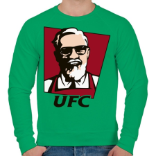 PRINTFASHION UFC CM - Férfi pulóver - Zöld férfi pulóver, kardigán