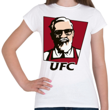 PRINTFASHION UFC CM - Női póló - Fehér női póló
