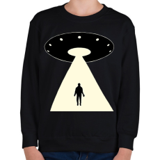 PRINTFASHION UFO - Gyerek pulóver - Fekete