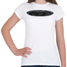 PRINTFASHION Ufo - Női póló - Fehér