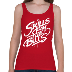 PRINTFASHION Ügyességi játék a számlákkal - Női atléta - Cseresznyepiros