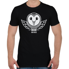 PRINTFASHION UHU  - Férfi póló - Fekete