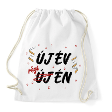PRINTFASHION Új év, régi én - Sportzsák, Tornazsák - Fehér tornazsák