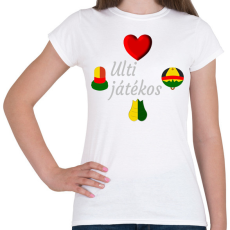 PRINTFASHION Ulti játékos #2 - Női póló - Fehér