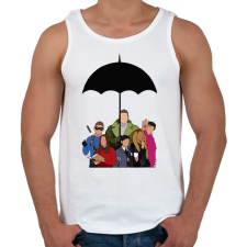 PRINTFASHION Umbrella Academy - Férfi atléta - Fehér atléta, trikó