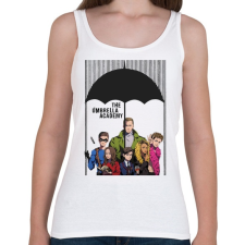PRINTFASHION Umbrella Academy - Női atléta - Fehér női trikó
