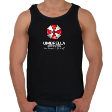 PRINTFASHION Umbrella Corp. - Férfi atléta - Fekete atléta, trikó