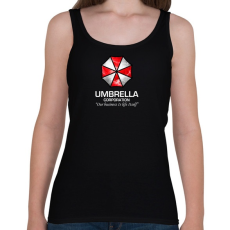 PRINTFASHION Umbrella Corp. - Női atléta - Fekete