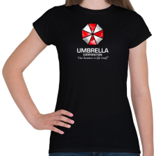 PRINTFASHION Umbrella Corp. - Női póló - Fekete női póló