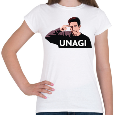 PRINTFASHION Unagi - Női póló - Fehér