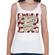 PRINTFASHION Uniform - Női atléta - Fehér