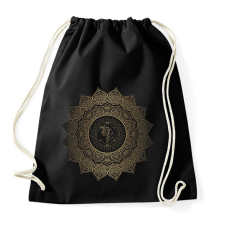 PRINTFASHION Unikornis mandala - Sportzsák, Tornazsák - Fekete tornazsák