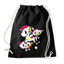 PRINTFASHION unikornis - Sportzsák, Tornazsák - Fekete tornazsák