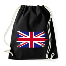PRINTFASHION united kingdom flag  - Sportzsák, Tornazsák - Fekete tornazsák