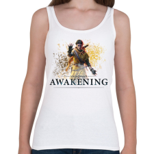 PRINTFASHION Unknown 9 Awakening - Női atléta - Fehér női trikó