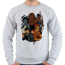 PRINTFASHION Unmatched - Férfi pulóver - Sport szürke férfi pulóver, kardigán