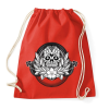 PRINTFASHION Ünnepi koponya - Sportzsák, Tornazsák - Piros