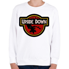 PRINTFASHION Upside Down - Gyerek pulóver - Fehér gyerek pulóver, kardigán